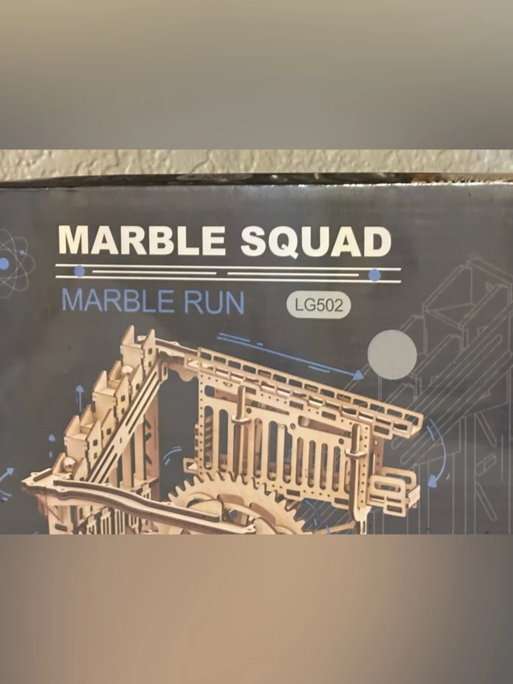 ROKR Marble Squad Marble Run LG502 Wooden 3D Puzzle Kit STEM Model